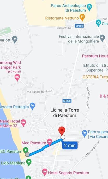 Casa Vacanze Mare Di Paestum Appartement Buitenkant foto